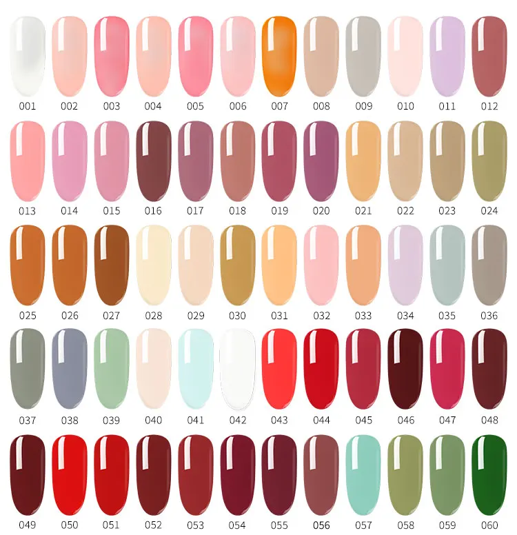 New Color Renrover 120 Color Set Christmas Nail Polish Uv Gel Soak Off ...