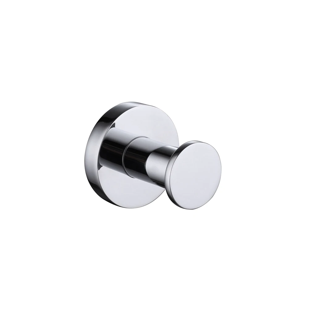 Contemporary Brass Bathroom Accessory Wall Mounted Robe Hook