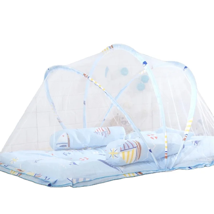 
Hot Sale Lovely Quality Cotton Fabric Anti Mosquito Baby Safety Suit Carriage Cot Crib Home Bed Baby Mosquito Net 