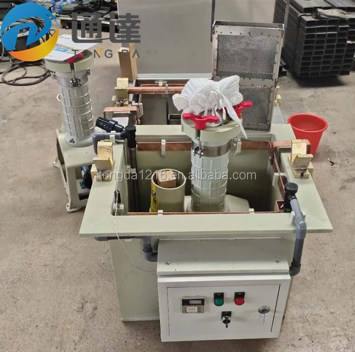 Mini Barrel Plating Machine Zinc Galvanizing Bath Mini Nickel Plating ...
