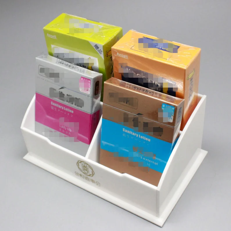Lockable Condom Skip Custom Lockable Plexiglass Condom Case - Durable & Clear