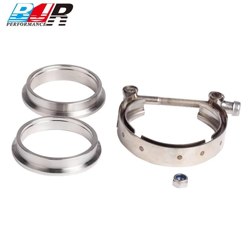 Bjr Female Size 2 5 3 3 5 4 Cnc V Band Pipe Clamp Kit With Aluminum Flange Set Buy Size 2 5 Cnc V Band Clamp Kit Size 3 5 Cnc V Band Clamp Kit Racing Parts Product On Alibaba Com