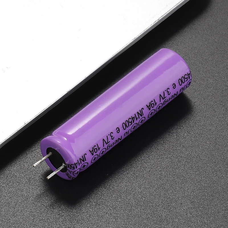 Lithium Ion Rechargeable 3.7v Icr14500 Cell Capacitor 500mah Buy