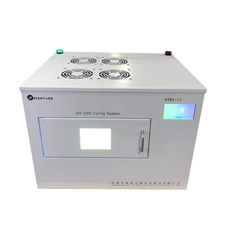 2020 New products Factory price 365nm 385nm 395nm 405nm UV curing light box chamber for UV adhesives curing