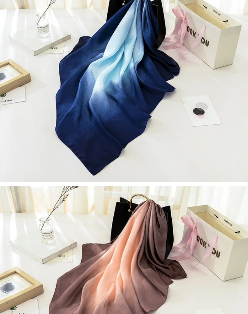 2020 Hijab Shawls Hijab Silk Polyester Islamic Scarf Printed Big Size