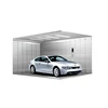 Simple design 1.0 m/s high strength 4 panels center open car elevator price