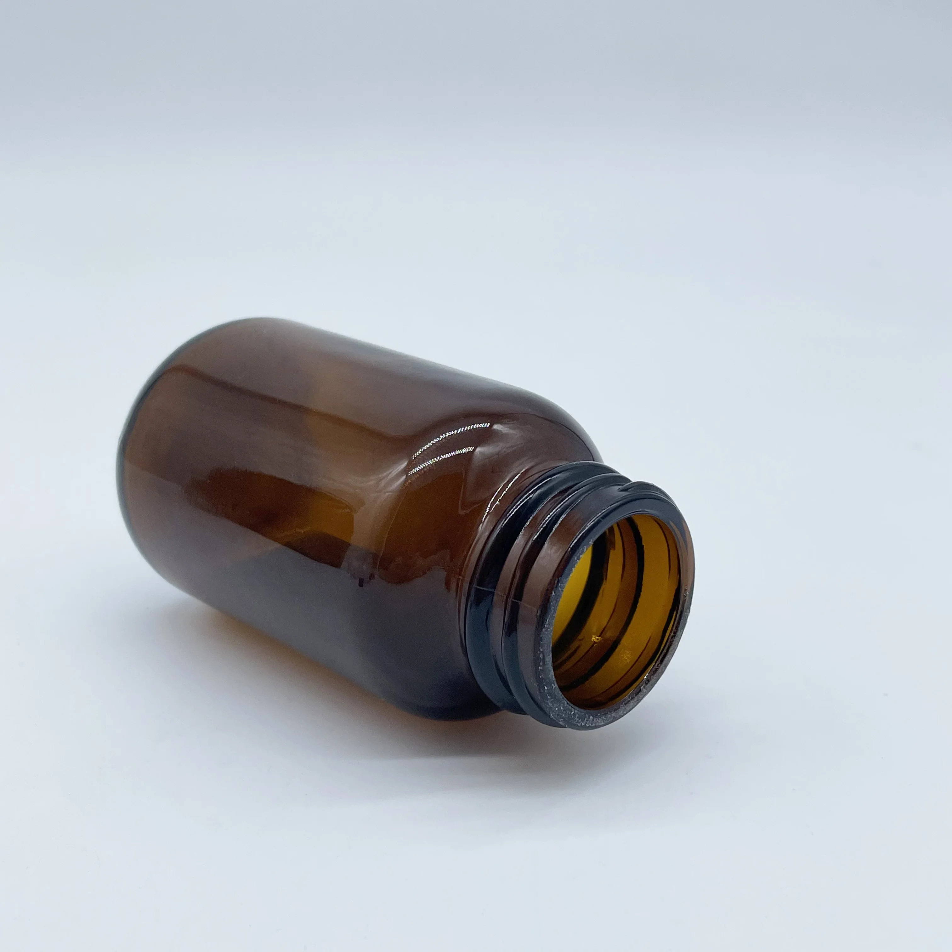 product 120ml amber glass pharmaceutical bottle vitamin bottle medicine glass bottle capsule pill container-30