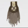 Fashion Metal Decoration Shoulder Patches For Cowboy Clothing