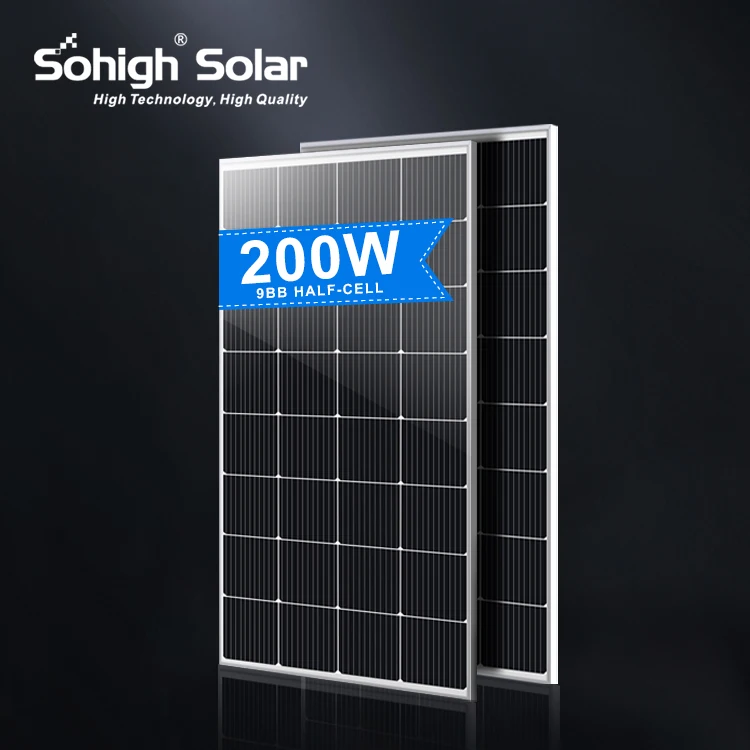 Close-up of ETFE coating on a 190W flexible solar panel showing clarity and scratch resistance
