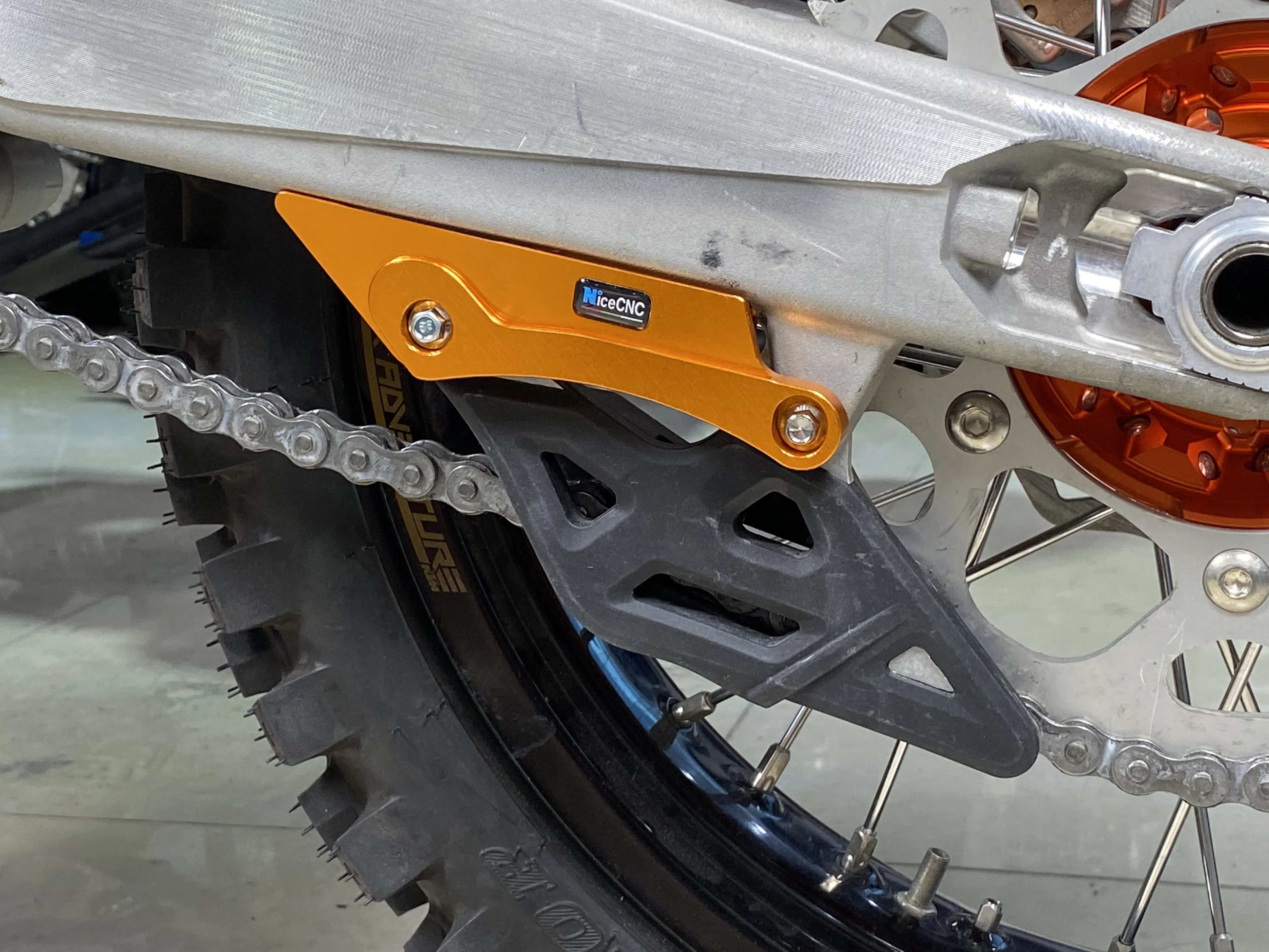 Nicecnc Motocross Parts Swingarm Protector For Ktm 250 Exc 350 Xc-f 450 ...