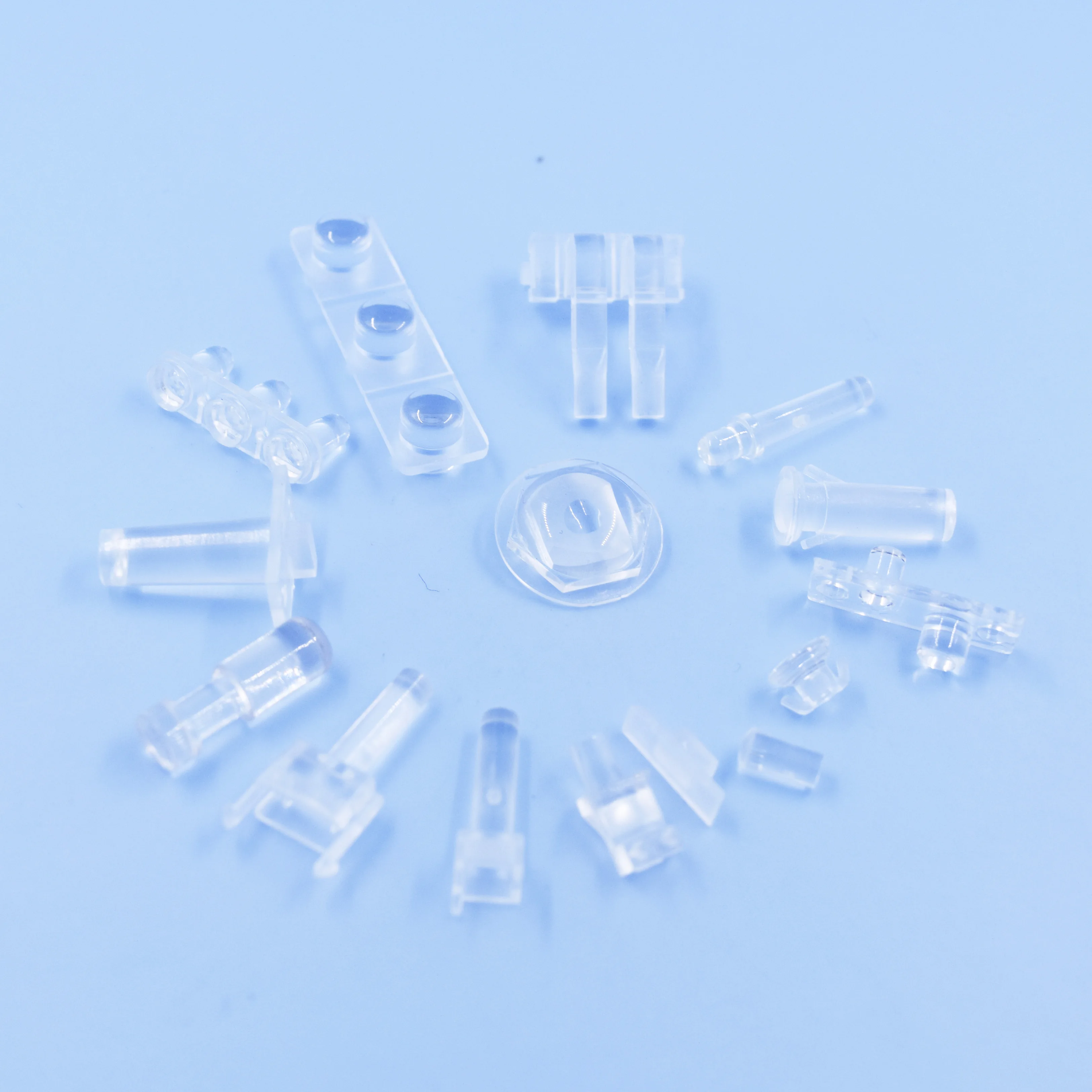 Transparent PC Material LED Light Guide Pipe - 3-Year Warranty
