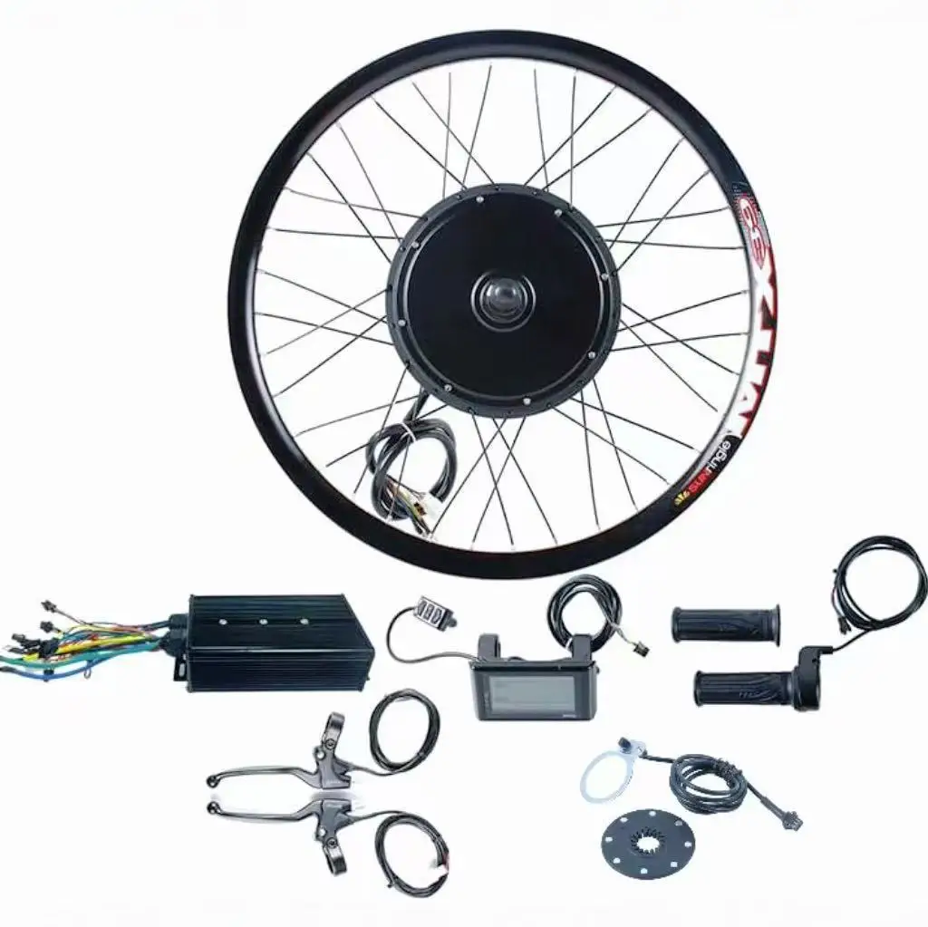 48v 52v 2000w Wheel Power Motor Electric Bike Kit Conversion Kits for Ebike  Bicycle