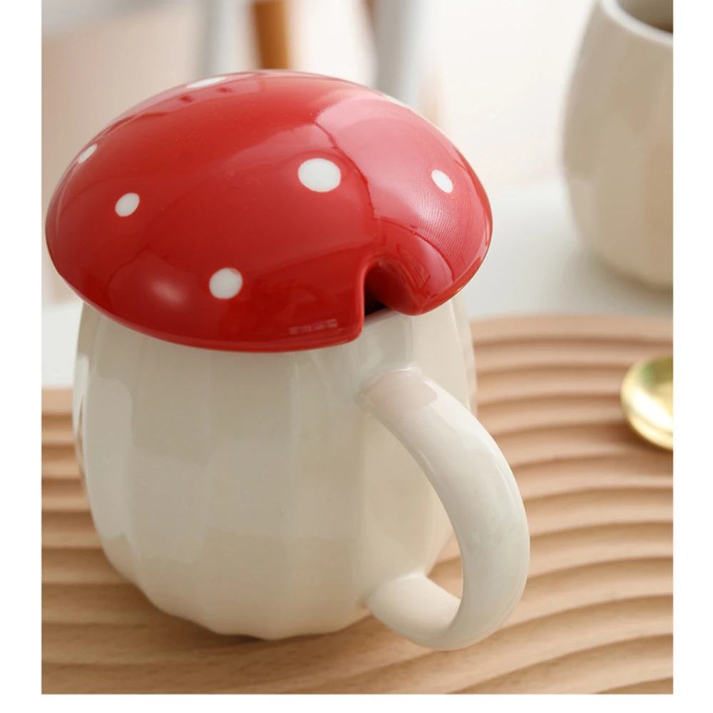 Mushroom Mug Cute Kawaii Coffee Mugs Tea Cup Ceramic Heatresistant