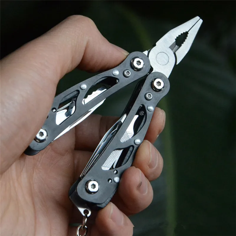 
Outdoor Camping Survival Tools Multitool Tactical Pliers Repair Folding Screwdriver Military Stainless Steel Knives 