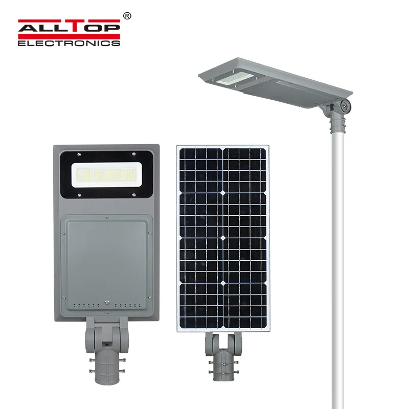 ALLTOP China ODM/OEM supplier ip65 waterproof 40w 60w 100w integrated all in one led solar street light