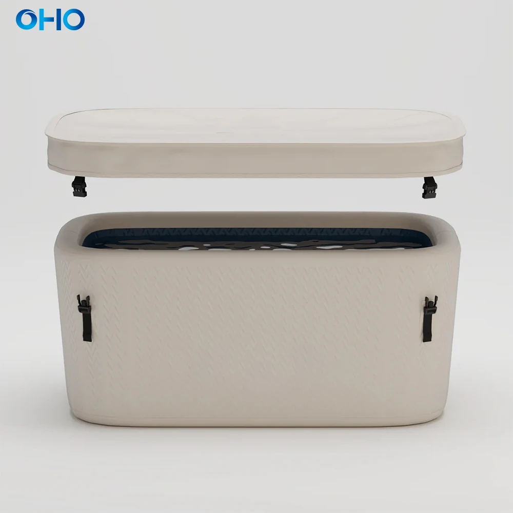 Wholesale of New Inflatable Ice Bath Tub Cold Plunge Ice Bath Compatible With Chiller Swimming Pool details