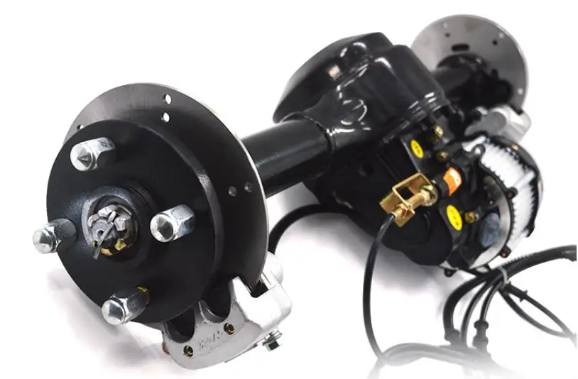 Electric Tricycle Assembly Integrated Differential Package Split