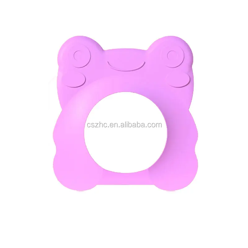 High Quality Infants Soft Protection Baby Shower Cap Silicone Shower Visor Bathing Hat