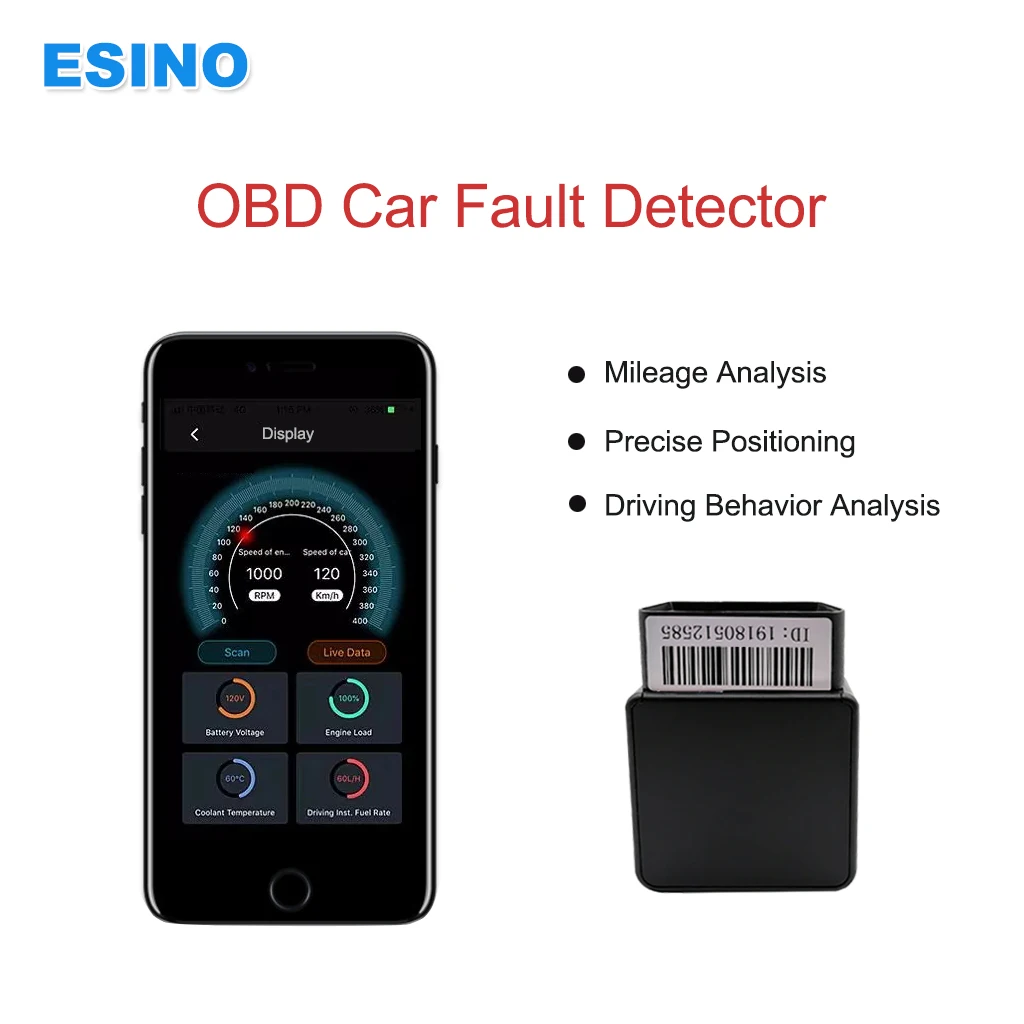 4G LTE Tracker OBD GPS Real Time Tracking Device for USA