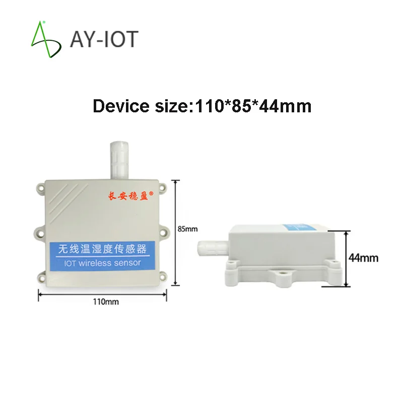 Low Power Lora Wireless Iot Alarm System Strong Signal Temperature