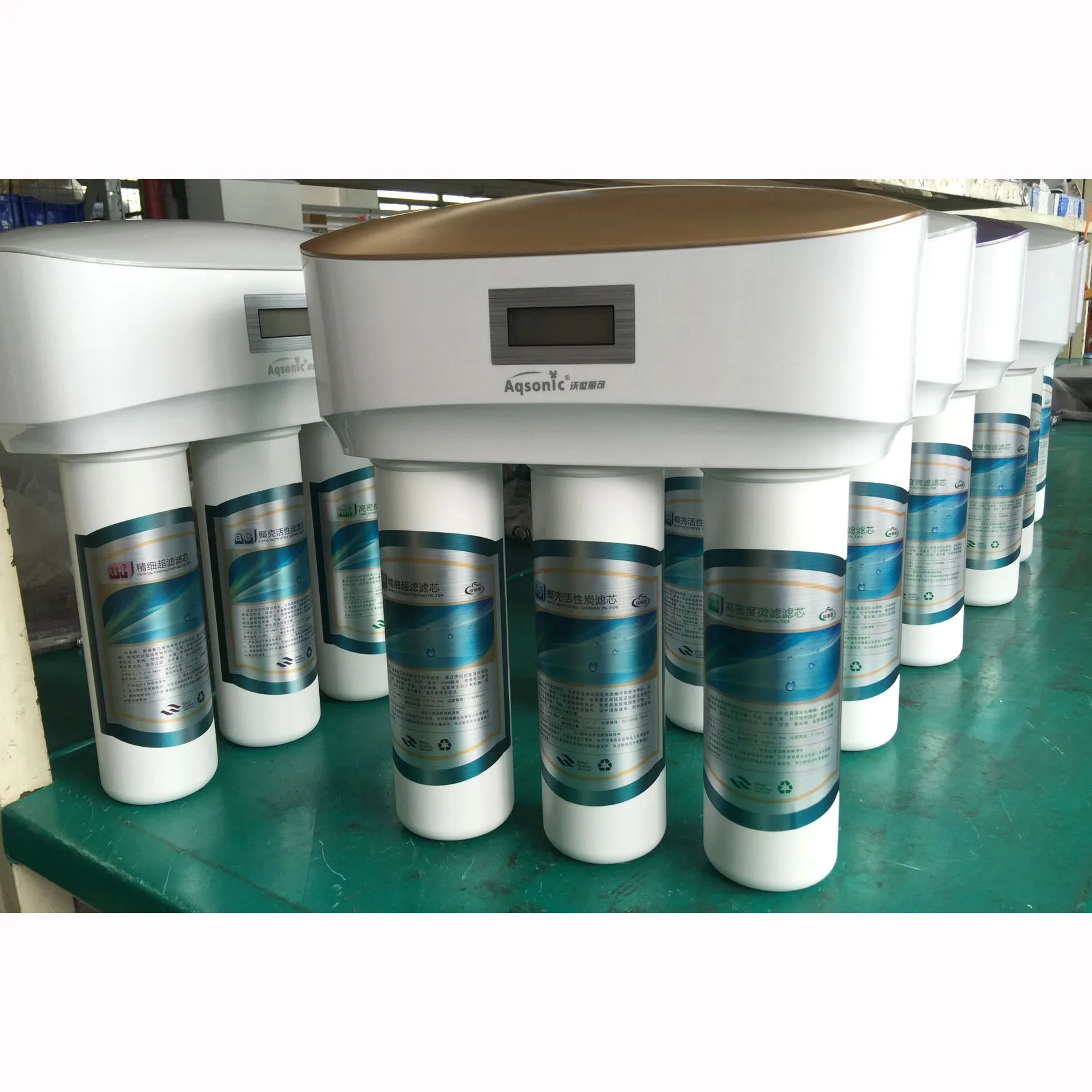Split Filter Element 100GPD Electric Reverse Osmosis System Clip Type Filter Cartridge ...