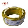 ZR BVR copper stranded 1.5mm2 2.5mm2 4mm2 6mm2 10mm2 16mm2 earth ground pvc electr 16 mm2 6mm cable wire yellow green color