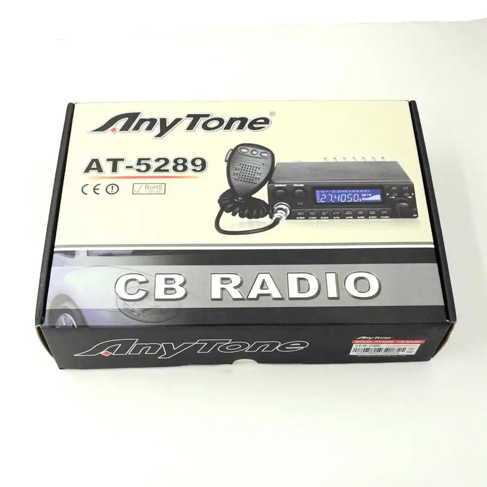 Anytone At5289 Cb Radio Am 60w Fm 50w 30hz To 3khz 60db Mobile