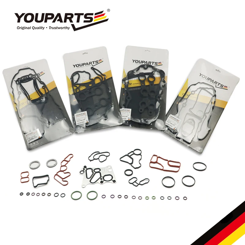 Auto Parts Youparts 11 12 8 655 413 Valve Cover Gasket Set For Bmw E90