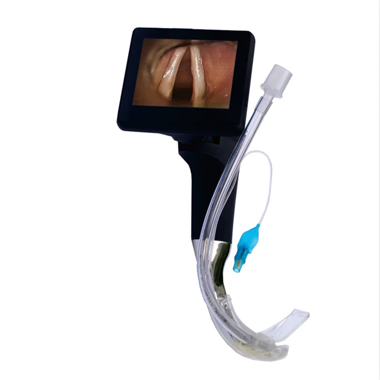 
High-Definition Medical Portable Video Laryngoscope Price With Reusable And Disposable Blade 