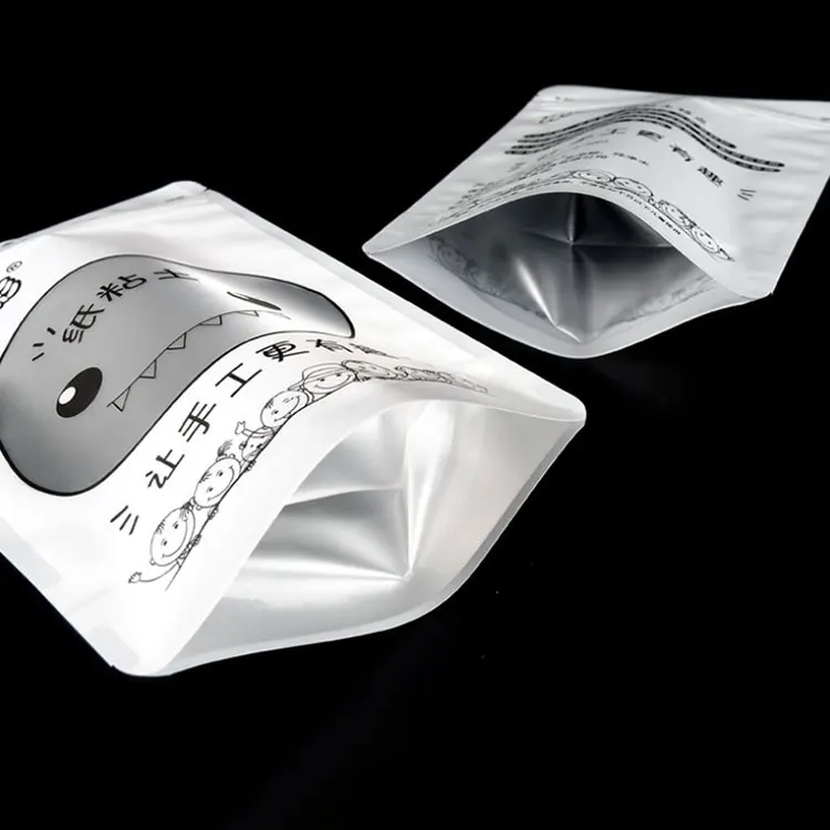 Custom Printed Reusable Vacuum Seal Ziplock Snack Food Beef Jerky