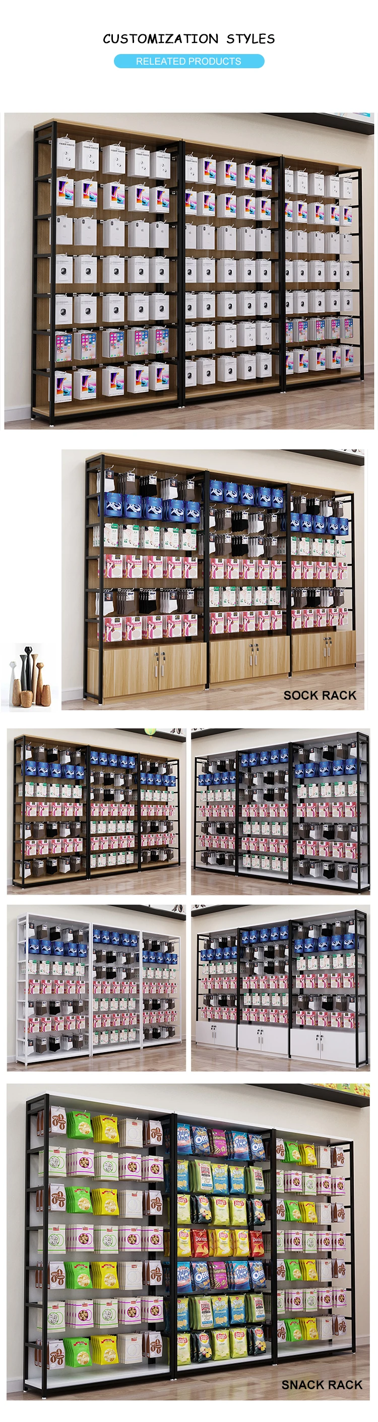 Mobile Phone Accessories Display Stand Showcase Buy Accessories