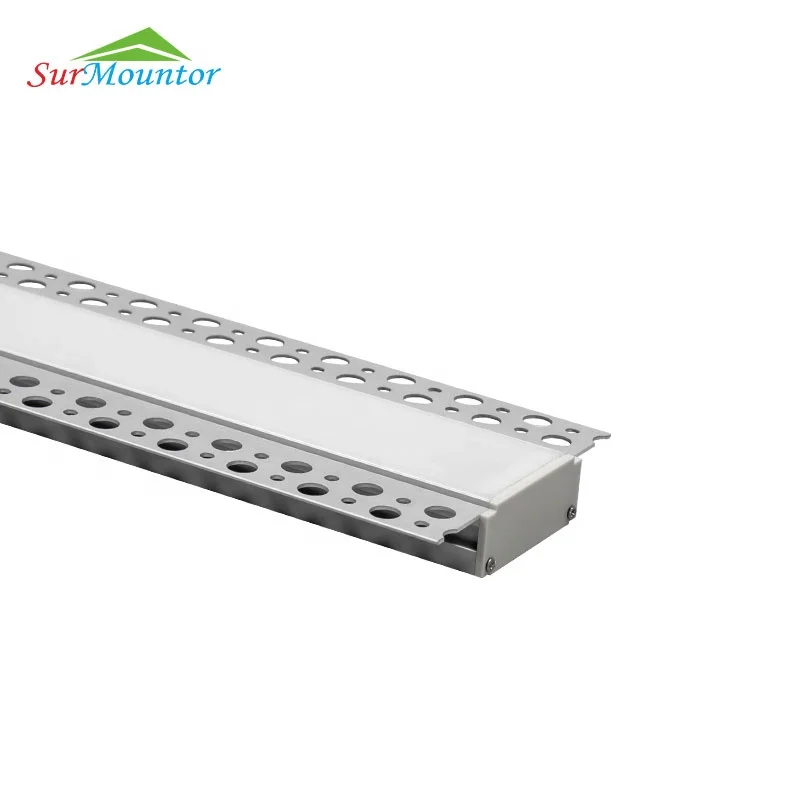 New LED Profile Heatsink Drywall LED Profile Aluminum Extrusion