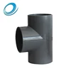 Corrosion Resistance PVC Tee Fittings PVC Water Supply Pipe Fitting