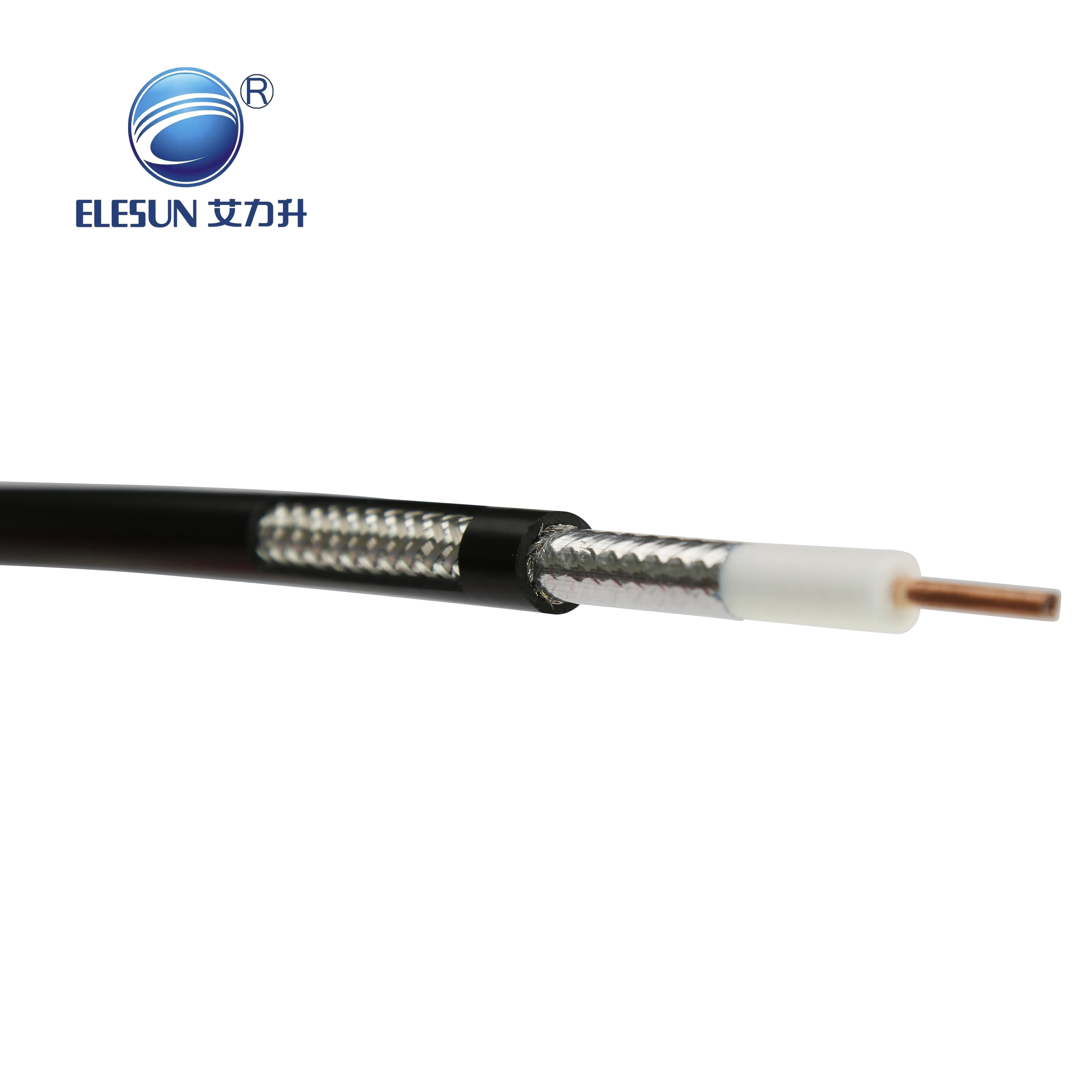 Pabrik OEM High Performance Harga Pangsaéna 50 Ohm Panguat Sinyal Telepon 3D-Fb Low Loss RF Coaxial Cable pikeun Pabrik Komunikasi