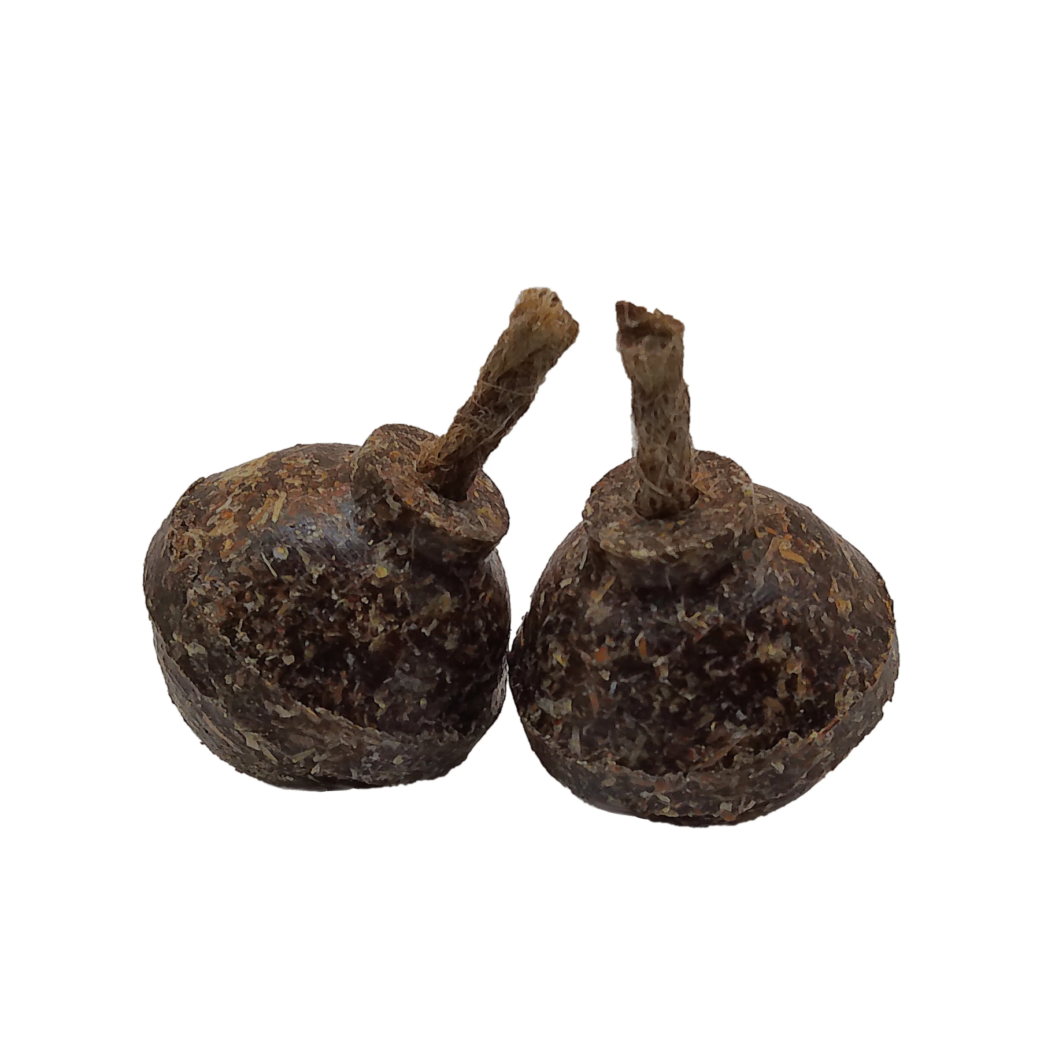 Portable Spheroid Wood Sawdust With Wick Fire Starter For Fireplace Bbq