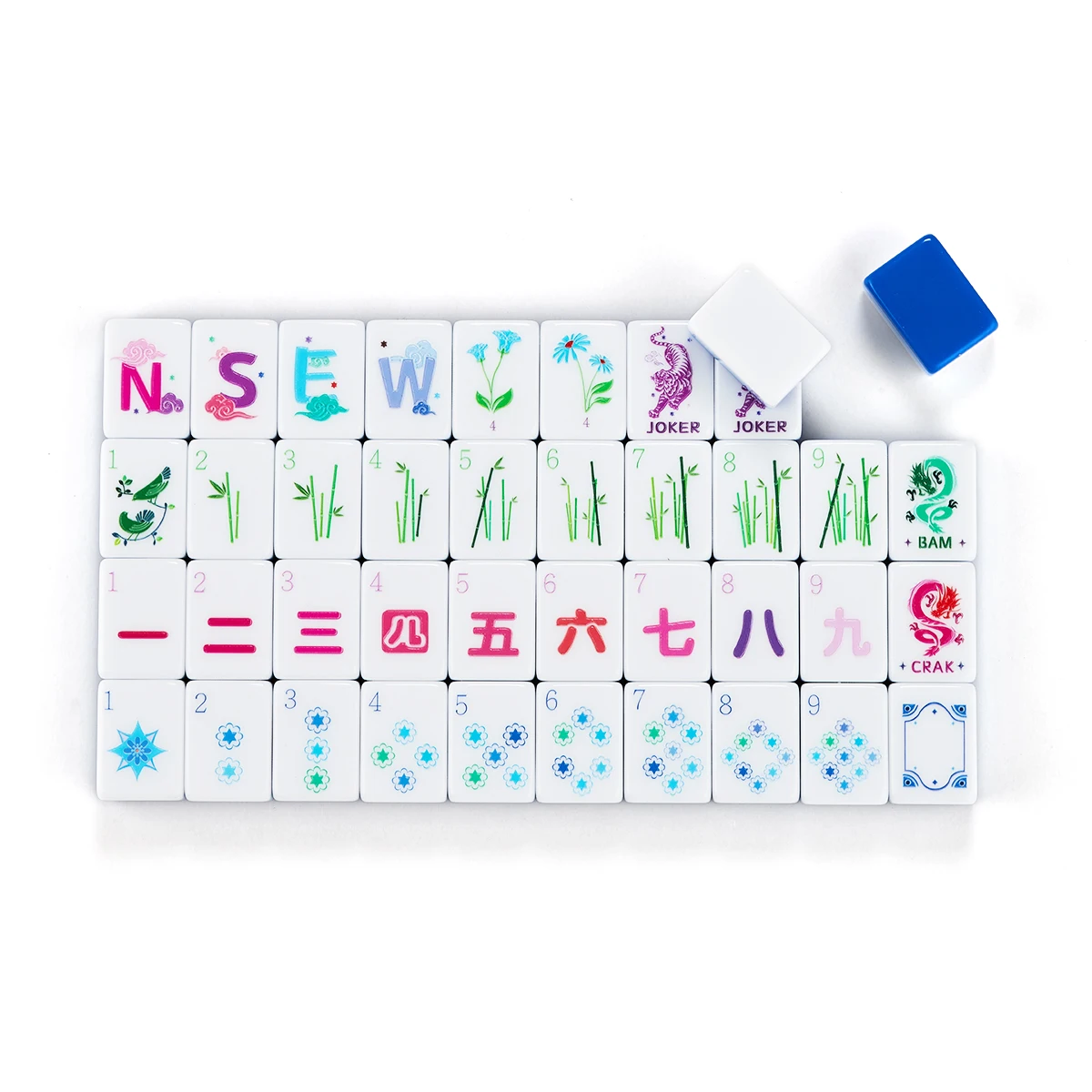 Portable 4-Layer Luxury Mahjong & Chess Box Set for Kids