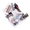 Electronics Component Basic Starter Kit with 830 tie-points Breadboard Cable Resistor, Capacitor, LED, Potentiometer