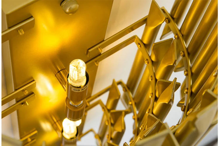 Modern design luxury long wall light hotel villa living room led light wall mount