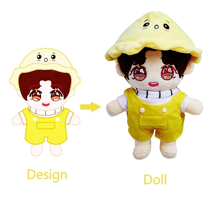 Custom Plush Kpop Idol Doll – Make Your Own Super Soft Stuffed Toy