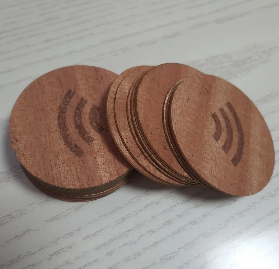 Custom Size Biodegradable Nfc Tags Sustainable Eco Friendly Products
