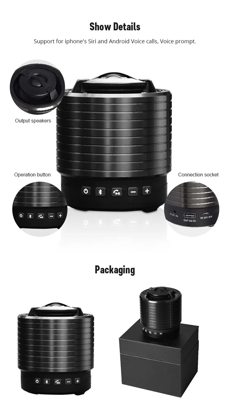 New Design Superior Stereo True Wireless DJ Bluetooth Sound Box With BT connect - ANKUX.COM