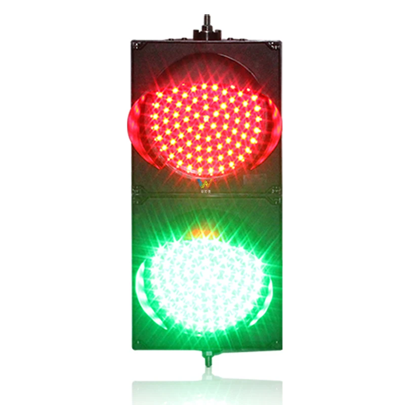 singapore intelligent small 200mm red green educational 12v dc led traffic light