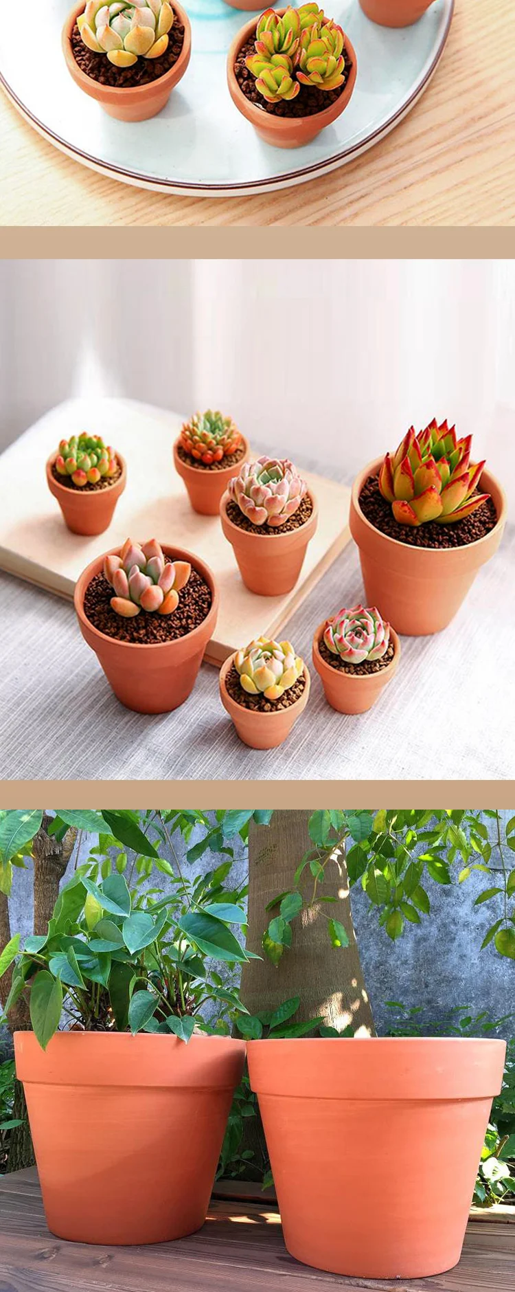 花园用品促销热卖无釉赤土陶器花盆批发 Buy Terracotta Pots Wholesale Terracotta Pots Planters Unglazed Terracotta Pots Product On Alibaba Com