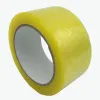 Branded 3 inch clear yellow box mailing adhesive package tape roll with dispenser