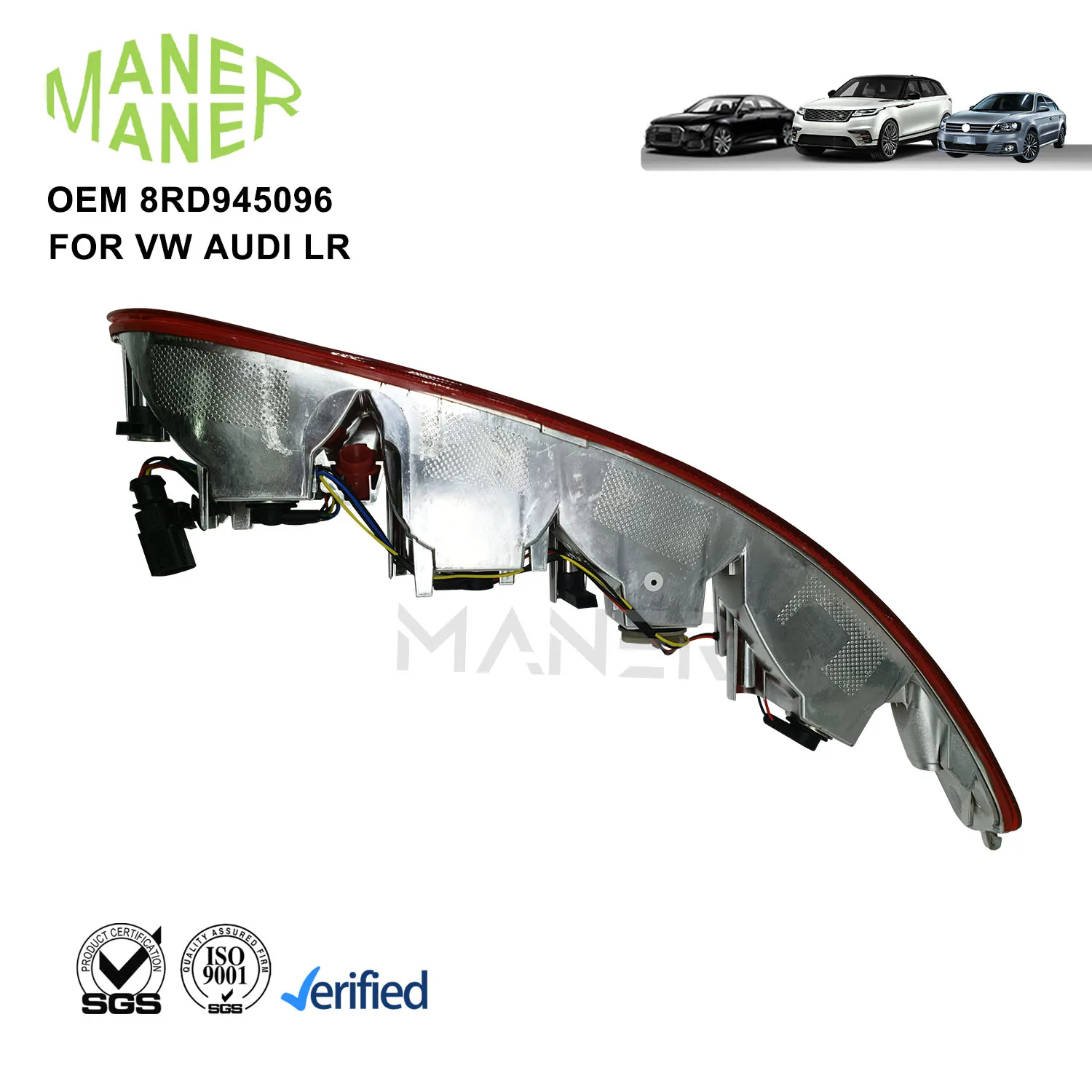 MANER AUTO LIGHTING Systems 8RD945096 8RD945095 factory direct sell Car  Body RIGHT TAILLIGHT For Audi Q5 8RB 2.0 TFSI