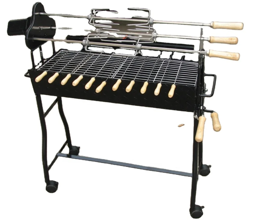 Greek Cypriot Charcoal Motorised Outdoor Rotisserie Bbq GREEK CYPRIOT CHARCOAL Outdoor Rotisserie Barbecue BBQ Grill
