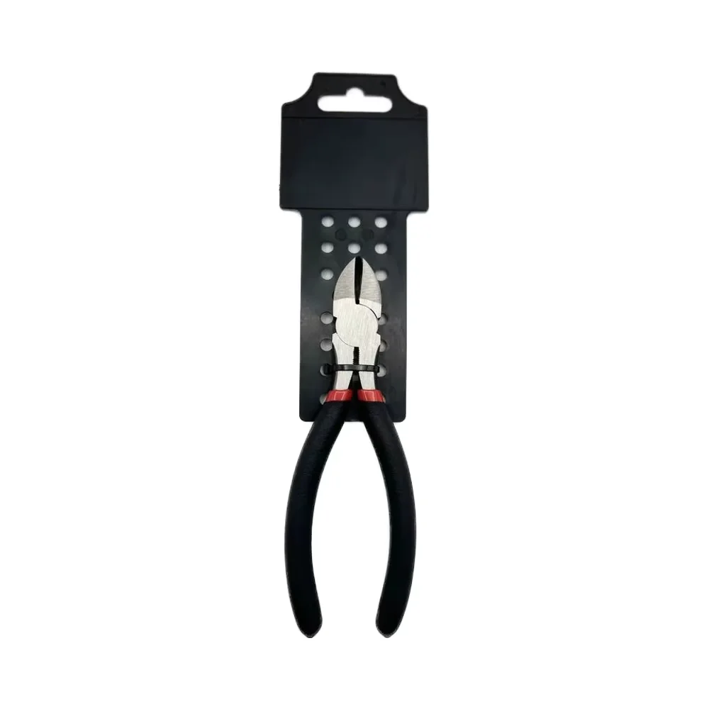 Manufacturer's DIY Grade Combination Plier Carbon Steel Material with Soft Grip Plastic Handle Multi-Purpose Use OEM Hand Tool details