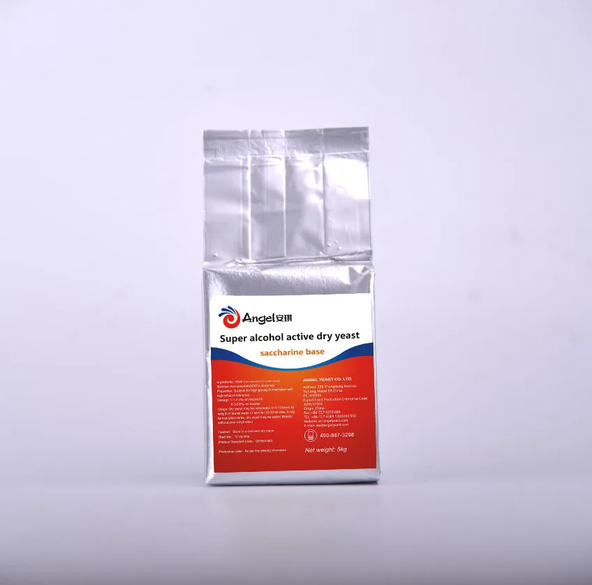 Angel Super Alcohol Active Dry Yeast Saccharine Base Fuel Ethanol