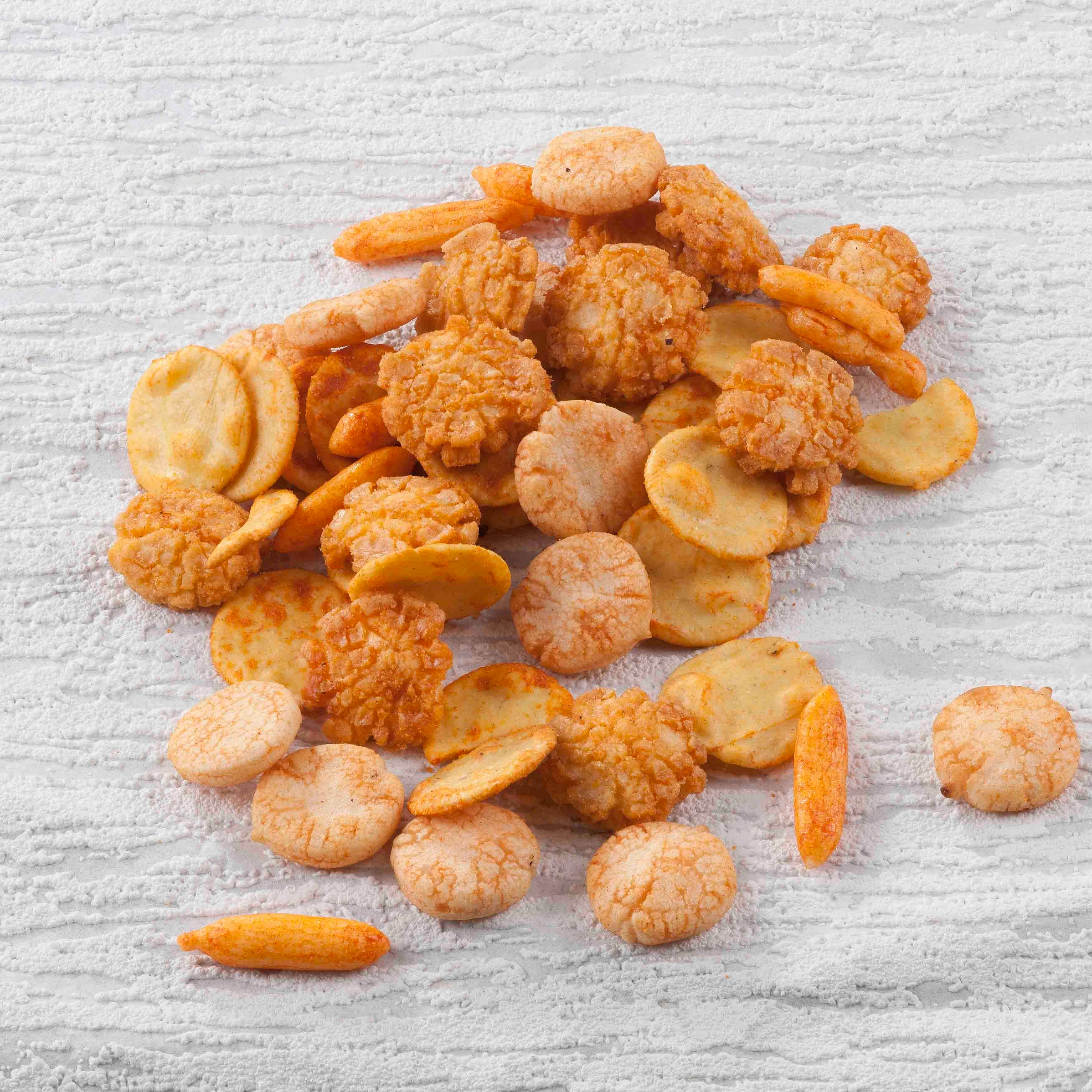 Asian Rice Crackers & Korean Snack Mix with Crispy Peanuts manufacture