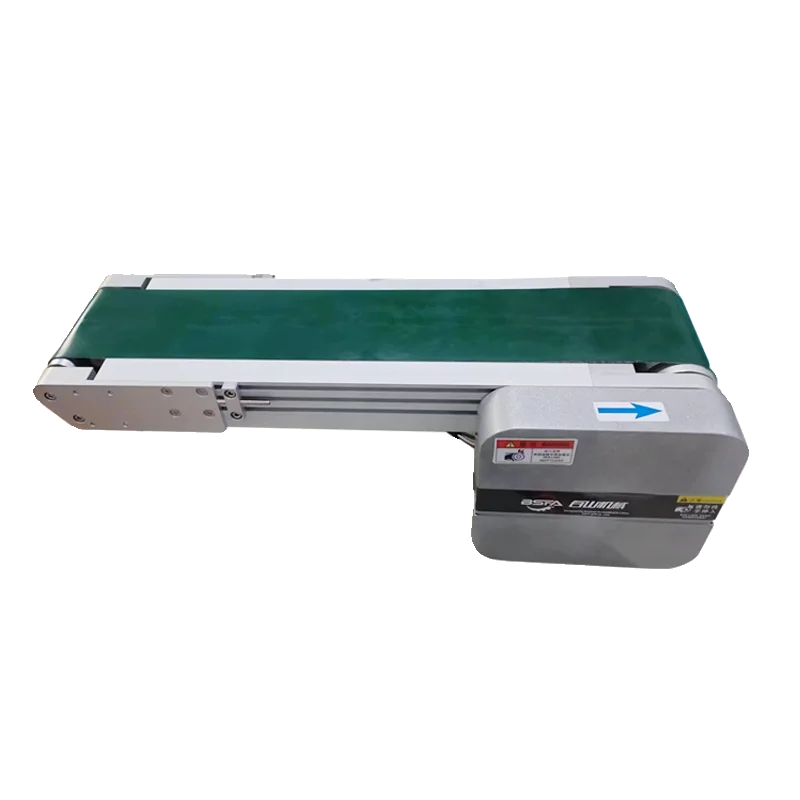 Small Knife Edge Flat Belt Conveyor Head Direct Factory Sales Custom Automation Equipment Transmission Parts Heat Sink Cutting manufacture